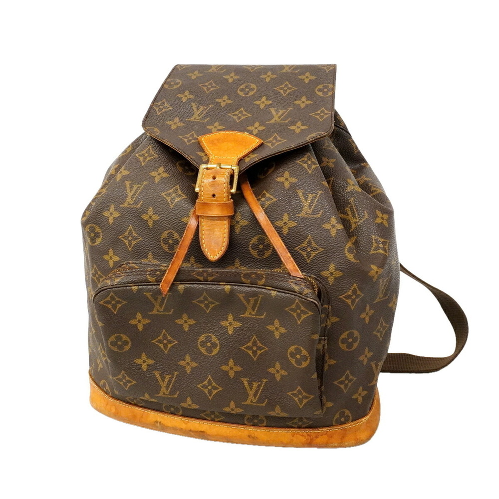 LOUIS VUITTON Brown Monogram Backpack